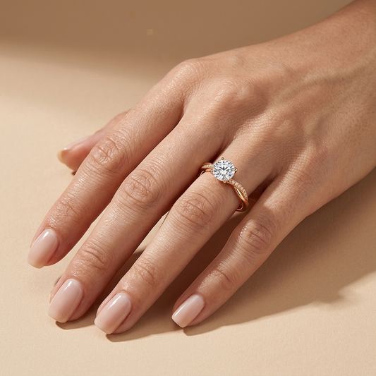Anillo Elegante Janes Dorado