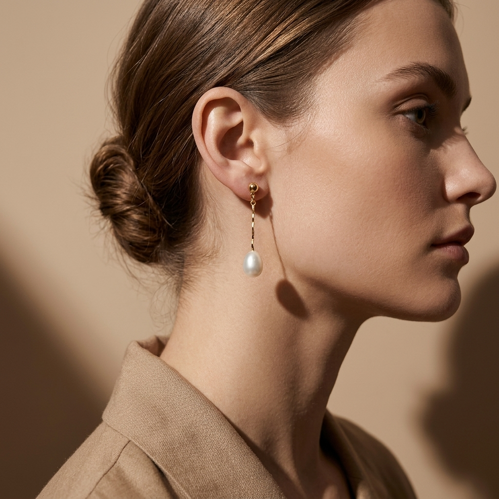 Pendientes Perla Elegante