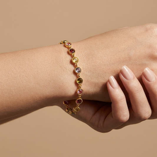 Pulsera Charm Arcoíris