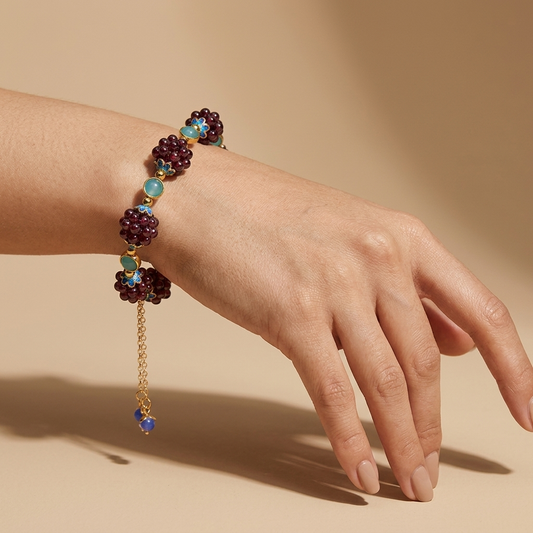 Pulsera Berries Piedras Naturales
