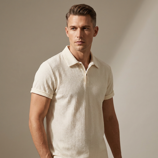 Polo Jacquard para hombre