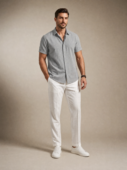 Camisa de Manga Corta para Hombre