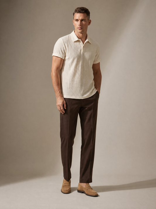 Polo Jacquard para Hombre