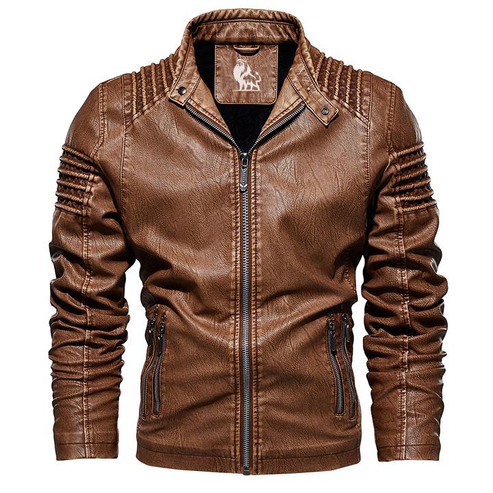 Chaqueta de cuero Kingdom