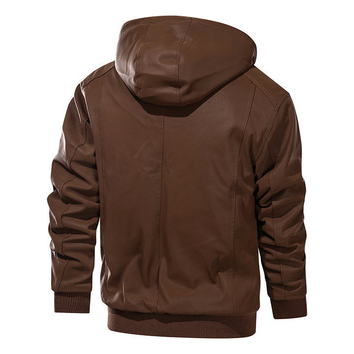 Chaqueta de cuero Marziano