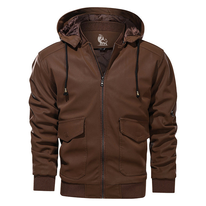 Chaqueta de cuero Marziano