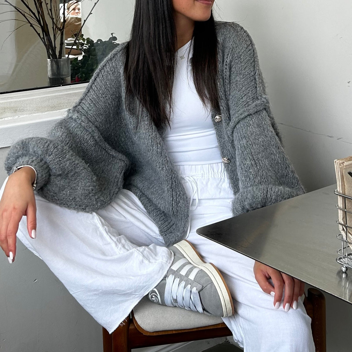 Cárdigan corto oversize CozyGlam
