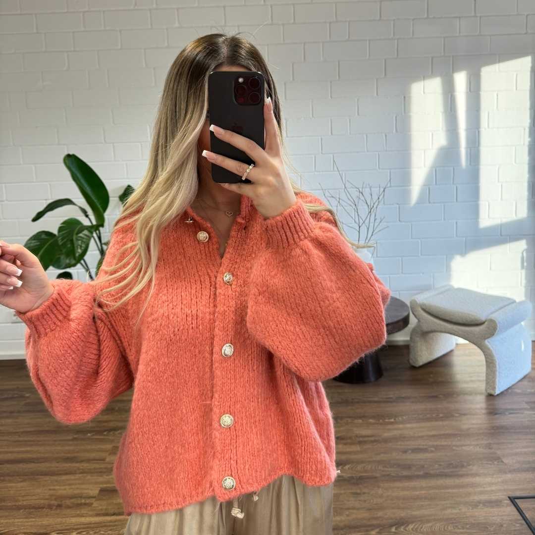 Cárdigan corto oversize CozyGlam