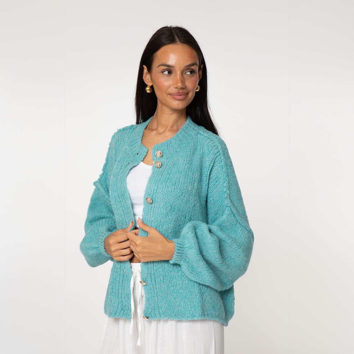 Cárdigan corto oversize CozyGlam
