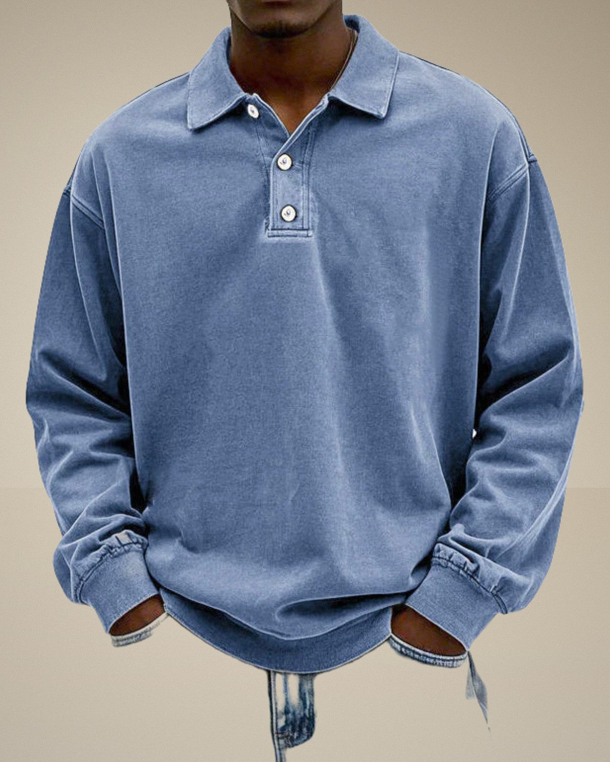 Polo de Manga Larga Pieter – victoriamode