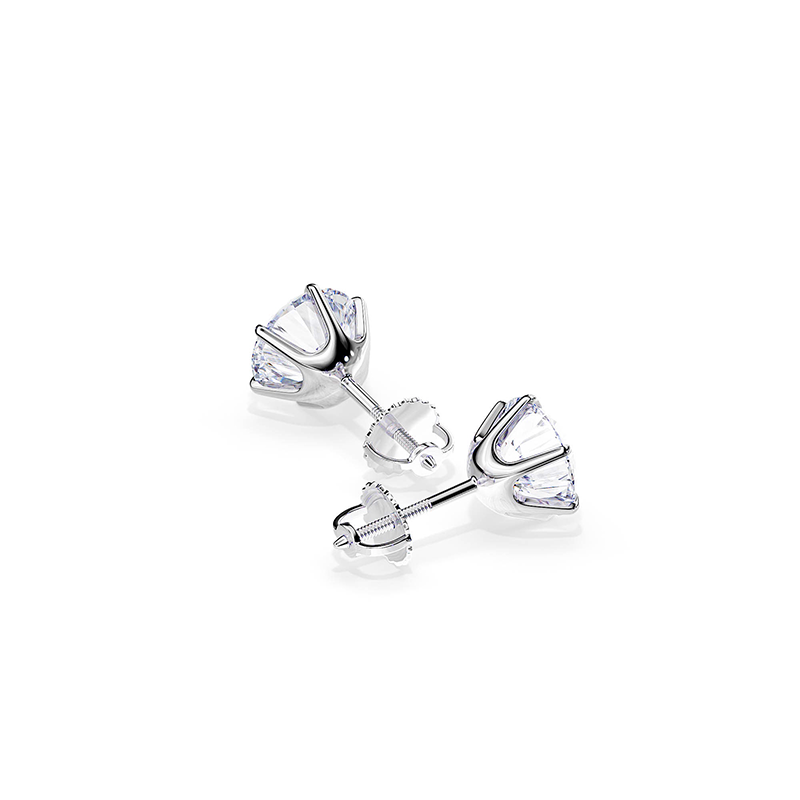 Boucles d'oreilles Chic en Or Blanc Tera