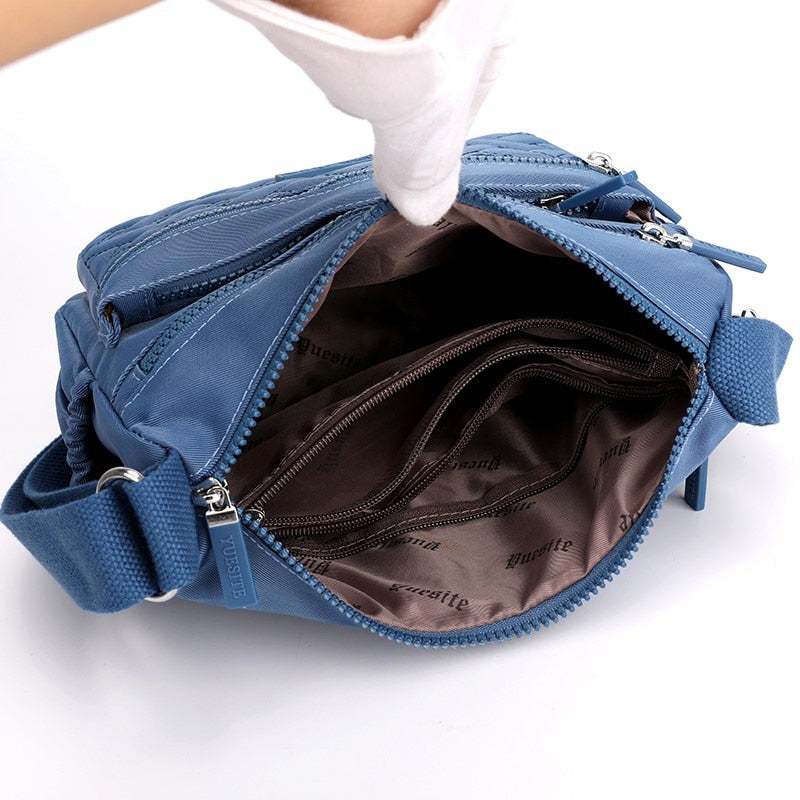 Bolso Bandolera de Nailon Repelente al Agua