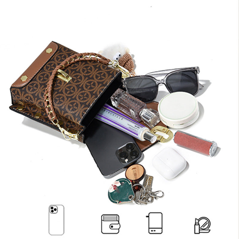 Mini Bolso Bandolera Geométrico