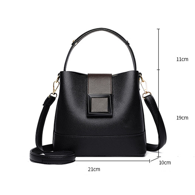 Bolso Bandolera Tipo Cubo