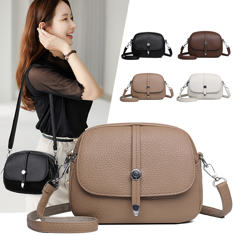 Bolso Bandolera Liso Minimalista