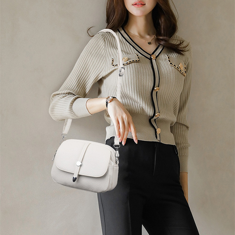 Bolso Bandolera Liso Minimalista