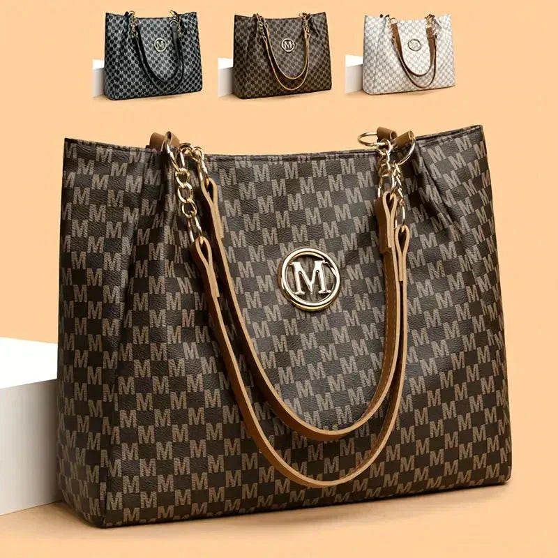 Bolso de Hombro Vintage Estampado