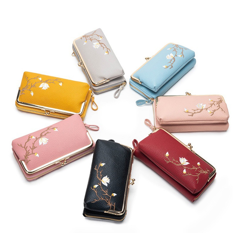 Bolso para Móvil Bordado