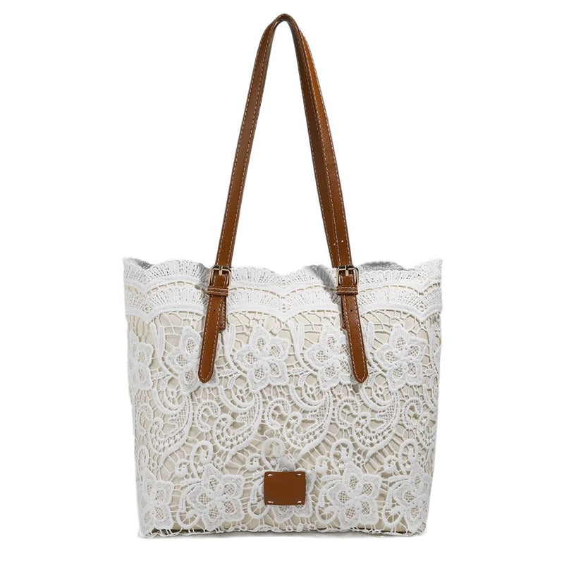 Bolso Tote de Encaje