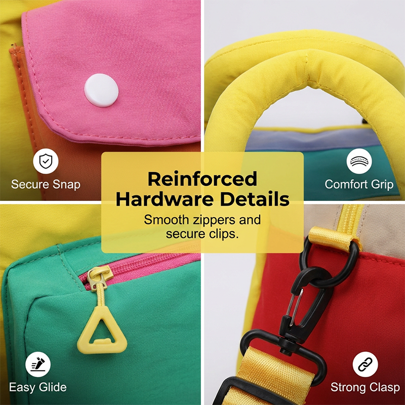 Bolsa de Viaje Color Block
