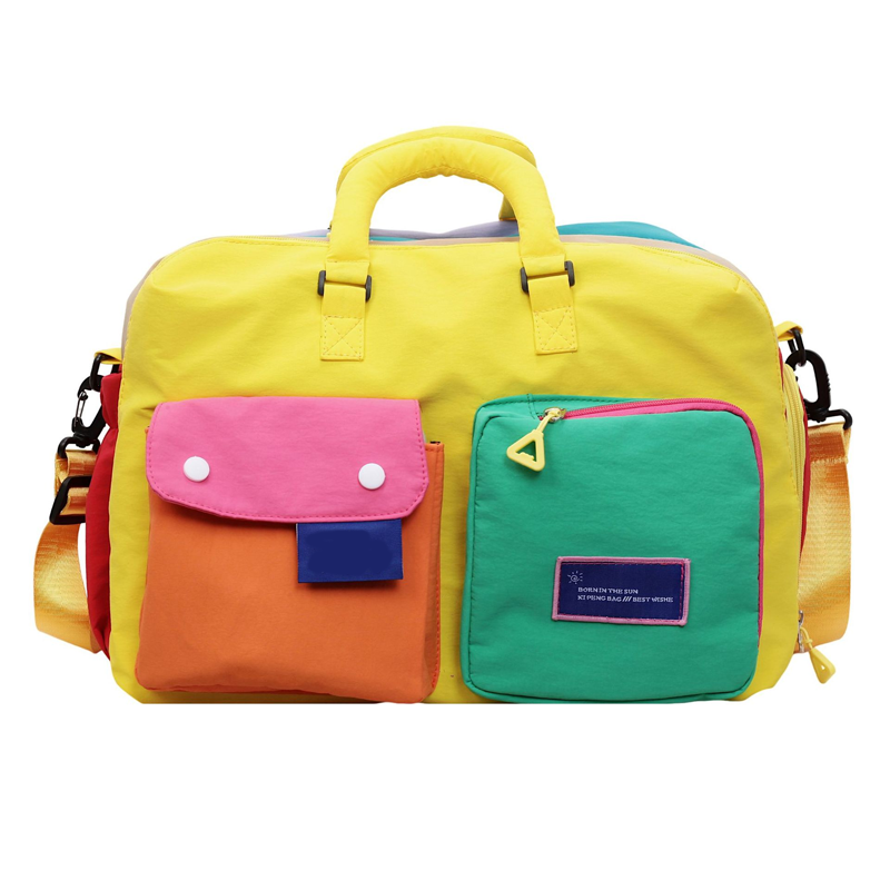 Bolsa de Viaje Color Block