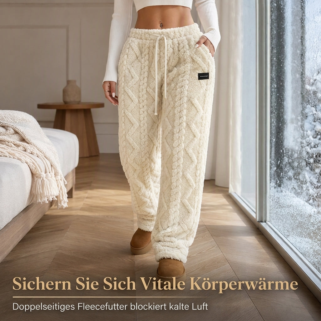 Pantalón de Casa Polar Trenzado Lia