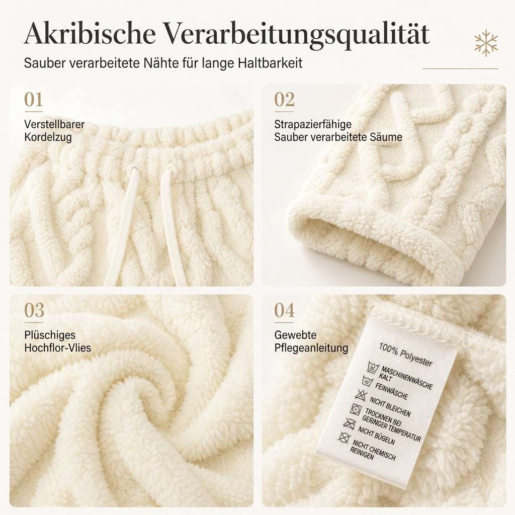 Pantalón de Casa Polar Trenzado Lia
