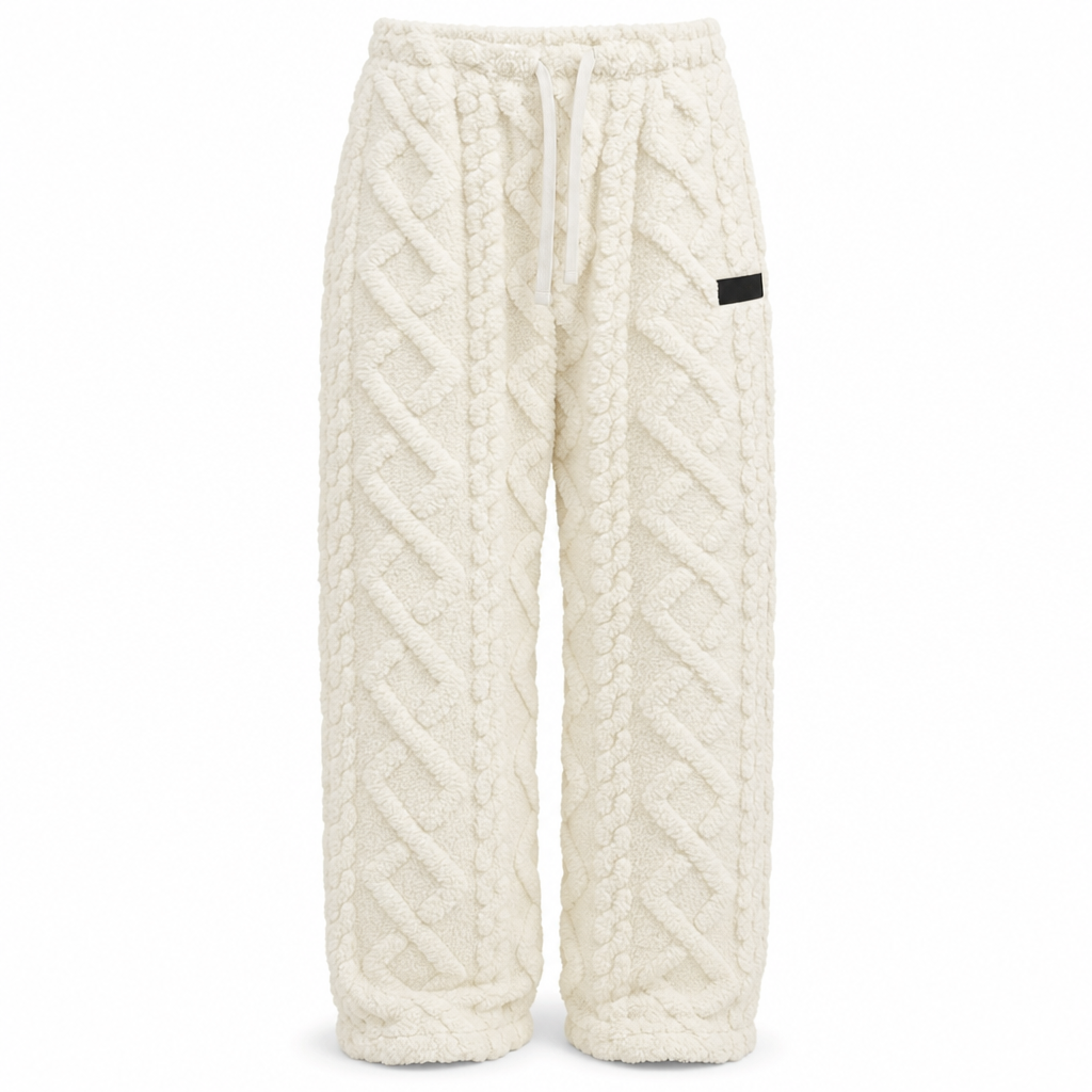 Pantalón de Casa Polar Trenzado Lia