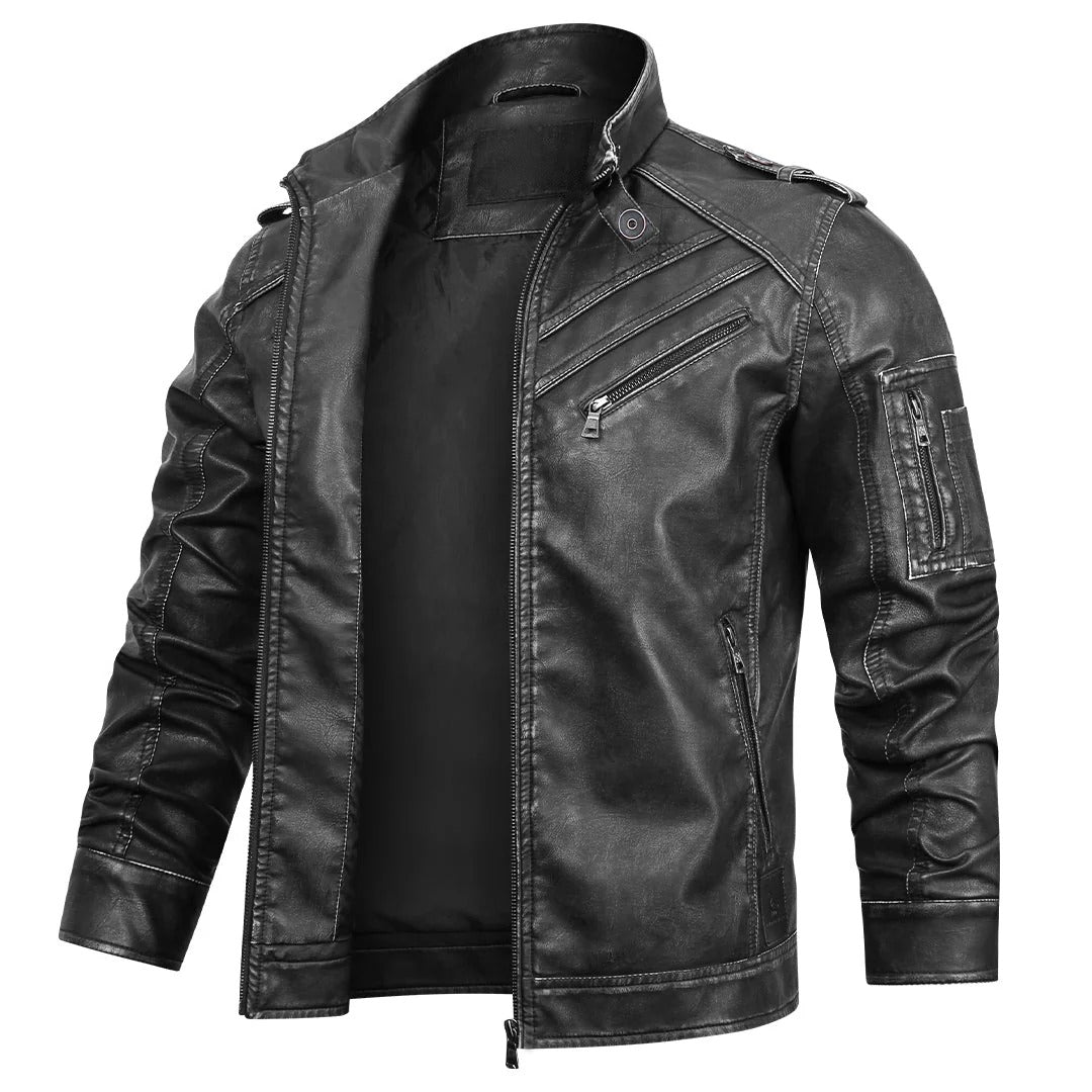 Chaqueta de cuero Engine – victoriamode