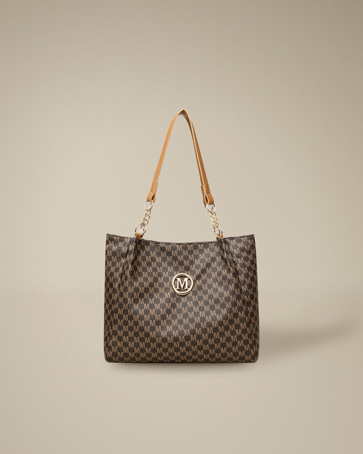 Bolso de Hombro Vintage Estampado