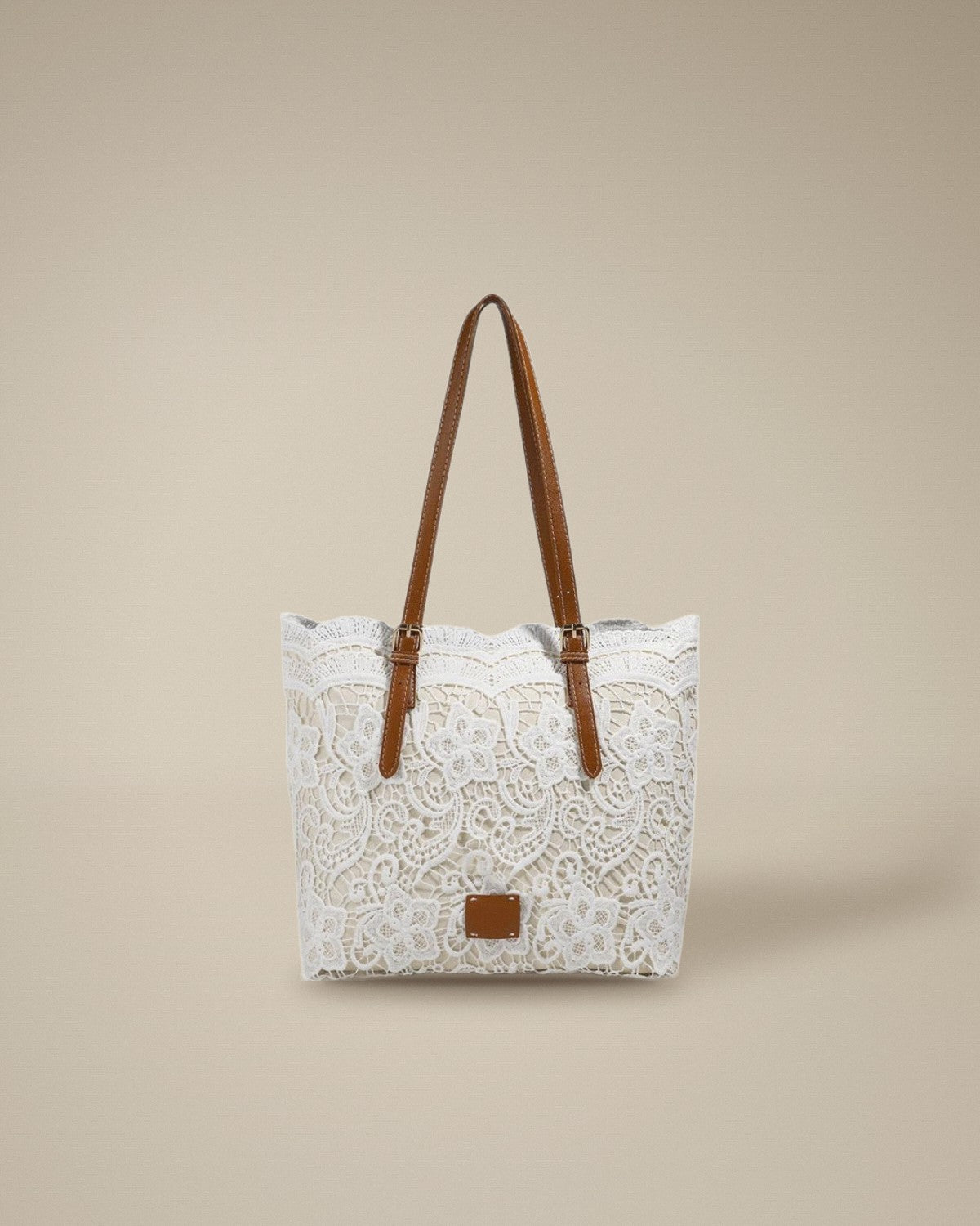 Bolso Tote de Encaje