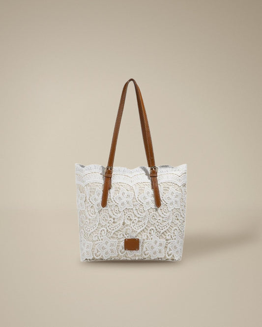 Bolso Tote de Encaje
