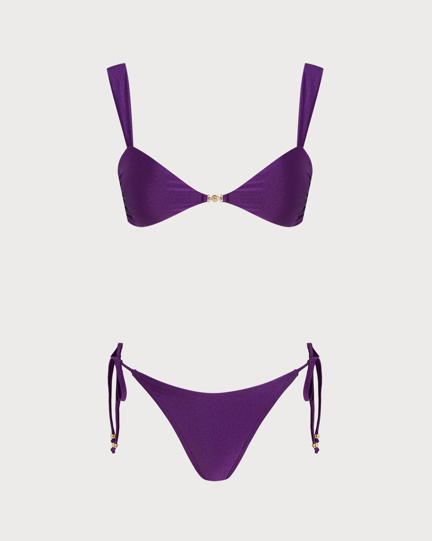 Bikini Triángulo Morado